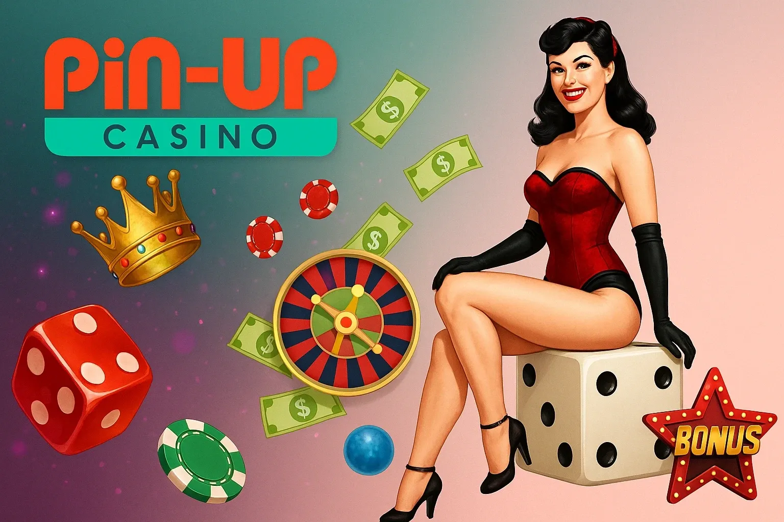 Вывод выигрыша в клубе Пинап